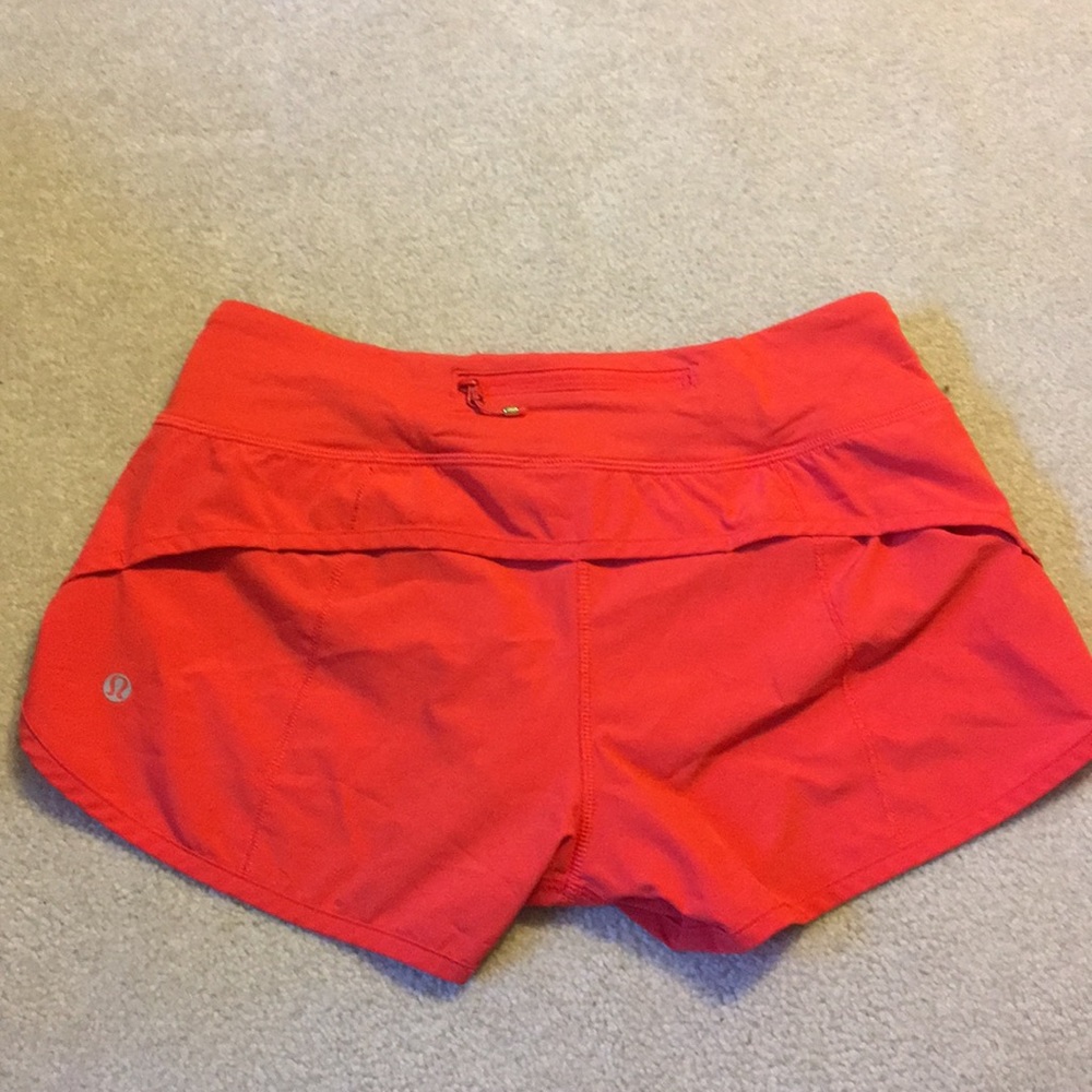 Lululemon Speed Shorts Size 4